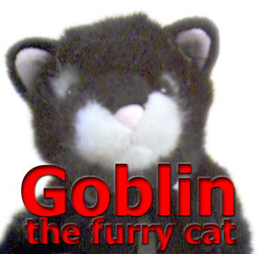Goblin the furry cat